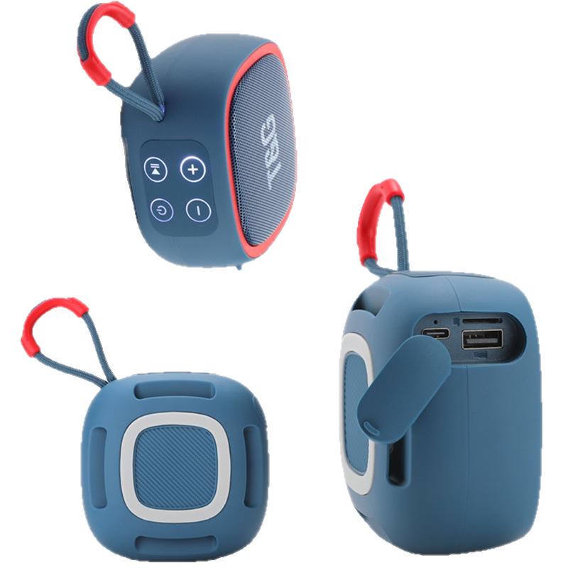 TG659 Mini Portable Bluetooth Speaker with Subwoofer and Card-Playing Feature for Outdoor Use