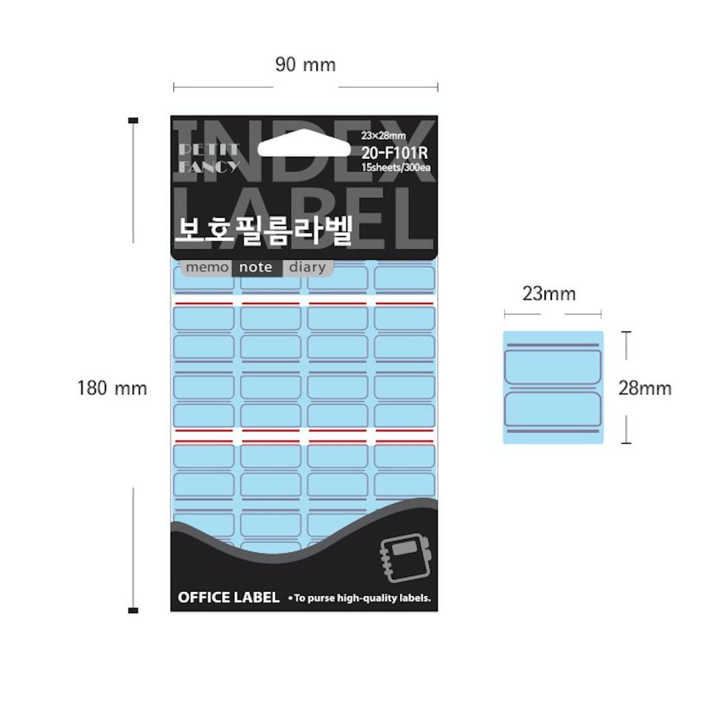 Petit Fancy Защитная пленка Наклейки с индексными этикетками (по 10 шт. каждая) Индексная этикетка / Этикетка категории / Офисная этикетка / Наклейки с метками / Инструменты для маркировки — 42 варианта