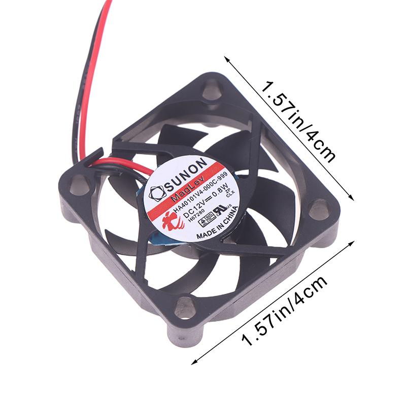 Для Ha40101V4-000C-999 4010 4 см 40 мм вентилятор 40X40X10 мм DC12V 0,8 Вт вентилятор для охлаждения видеорегистратора тихий вентилятор