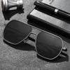 New Metal Polarized Double Beam Pochromic Sunglasses For Men Drive Night Vision Glasses Fashion Shade For Men Women