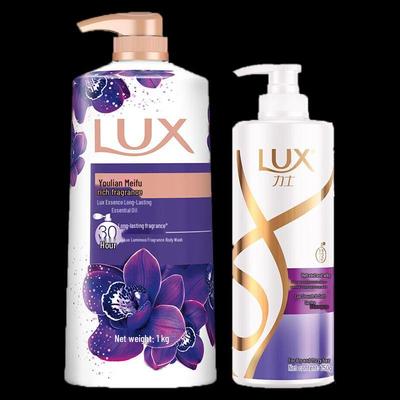 Набор: Увлажняющий шампунь и гель для душа Lux