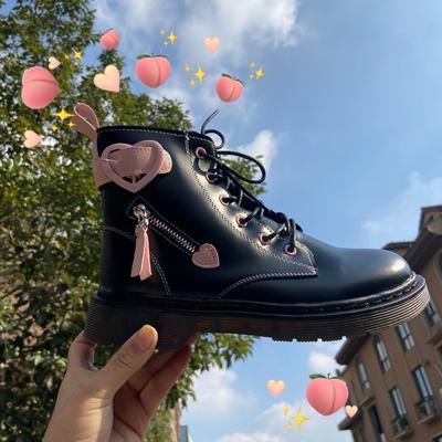 Модные женские ботильоны из кожи, женские мотоциклетные ботинки, туфли на толстом каблуке и платформе, теплая меховая обувь на осень-зиму 2024 года