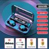 F9 M90 Pro Touch Беспроводные Bluetooth 5.3 Двойные наушники с аккумулятором и цифровым дисплеем