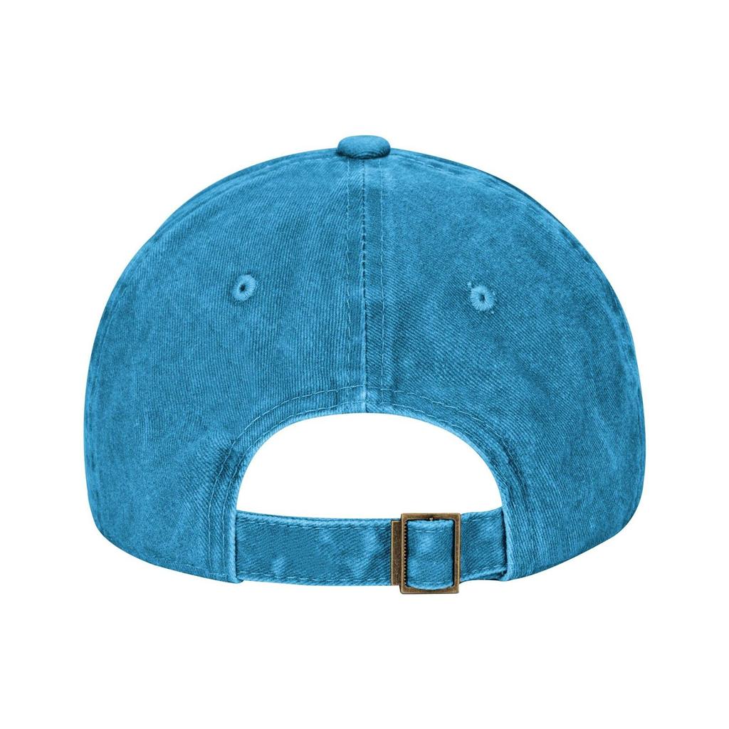 Men's And Women's Washed Cotton Baseball Caps With Printed Distressed Soft Top Denim Hats Vintage Hats