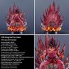 Z King Of The World Fist Goku Figurine Bursting With Energy Red Color Anime  Statue Model Decoration