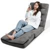 WLIVE Chair Fuafua Chair Sofa 42 Levels of Reclining Floor Chair Cover Cannot Be Removed Gray