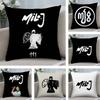 Argentinian M-Milo J Rapper Pillow Case Plush Fabric Soft Double Sided Print Home Sofa High Quality Cushion Cover Throw