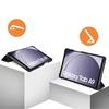 Чехол для Samsung Galaxy Tab A9 2023 - Черный чехол-книжка с полной защитой и несколькими положениями Phonillico