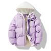 Men's Hooded Winter Thick and Warm Couple Style Cotton Jacket Coat