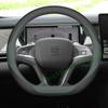 AQ3 Four Seasons Non-slip Leather D Shape Steering Wheel Cover for BYD TANG L Dm Ev HAN DMI 2025 Interior Decoration Accessories