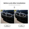 CTCE1 3D ABS/Metal Car Styling Front Grille Badge Emblem Accessory For BMW M E46 E90 E60 F30 F10 E39 E36 F20 G30 G20 E87 E92 E91 E30