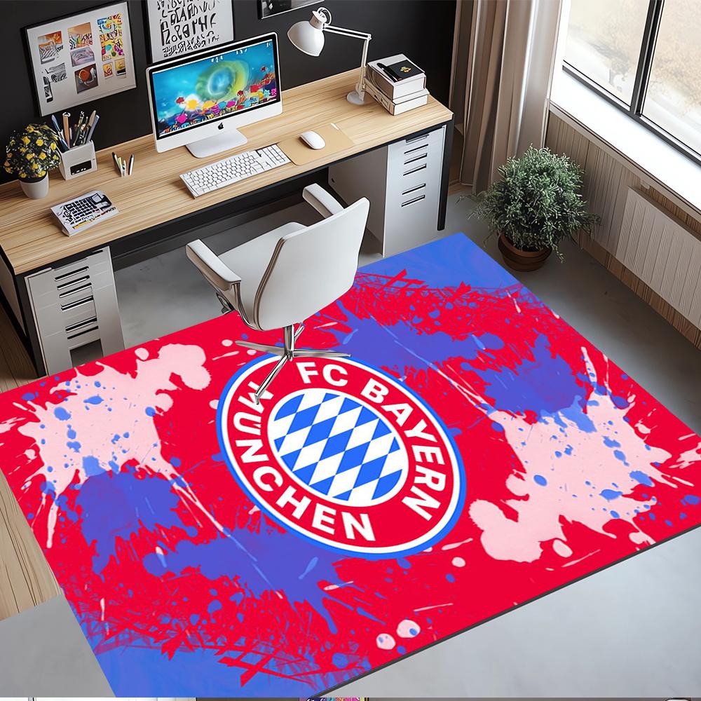 Bayern Munich Printed Carpet,Rug,for Office Chair Living Room Bedroom Kitchen Room Decor Gifts.