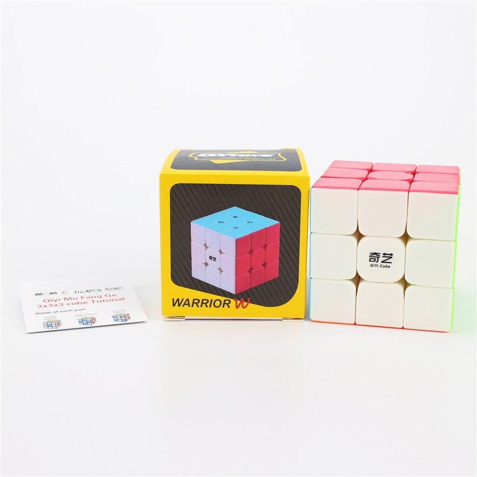 QiYi Warrior W 3x3x3 Profissional Magic Cube Warrior S Cube Sail W Cubo Magico Competition Puzzle Cubes Toys For Kids