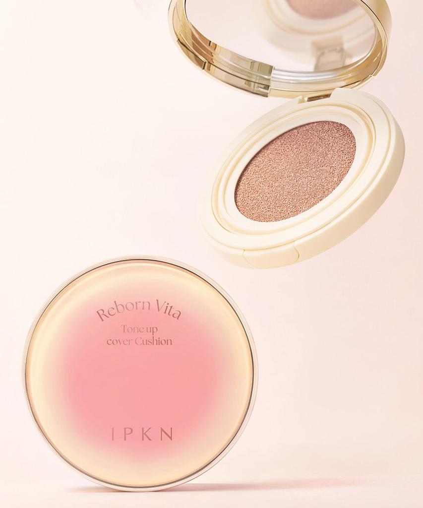 Ribbon Vita Tone Up Cover Cushion Main Product + Refill (2 colors)