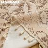 1 шт. NAPEARL Французские Ретро Нежные Печатные Шторы с Бахромой Полупрозрачные Шторы для Спальни Гостиной Окна Домашний Декор
