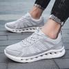 New Running Shoes Men's Large Size Mesh Breathable Casual EVA Sole Lightweight Cushioning Rebound Urban Commuter Shoes