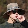 1 шт., походная шляпа-ведро сомбреро, летняя шляпа от солнца, уличная кепка с защитой от ультрафиолета для мужчин и женщин