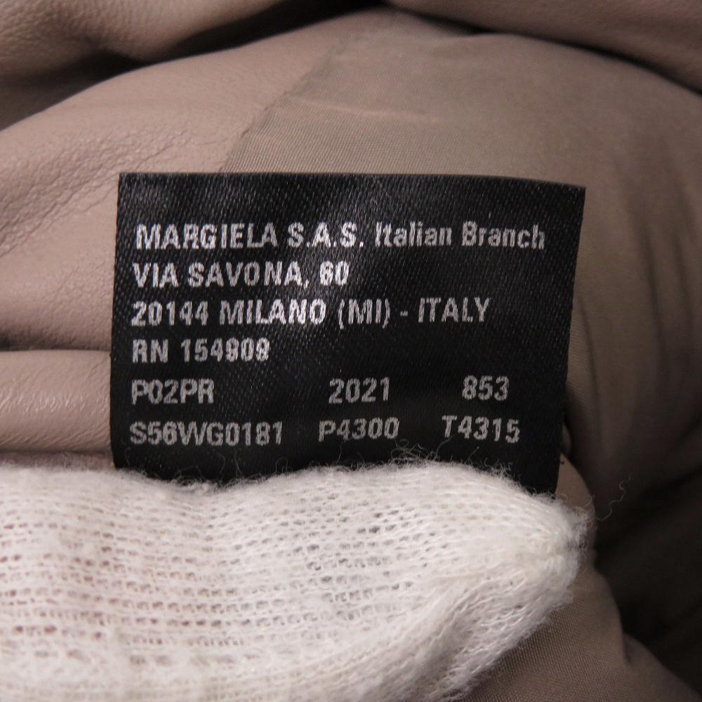 Б/у ОРИГИНАЛЬНЫЙ Maison Margiela S56WG0181 Glam Slam Mini Flap Кожа овцы Morve
