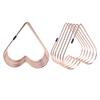 Heart Shaped Book Holder Solid Book Support Desktop Storage Book Stand  Book Storage