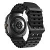 Двухцветный спортивный силиконовый ремешок для Samsung Galaxy Watch Ultra Морской ремешок-браслет для GalaxyWatch Ultra 47 мм Ремешок для часов