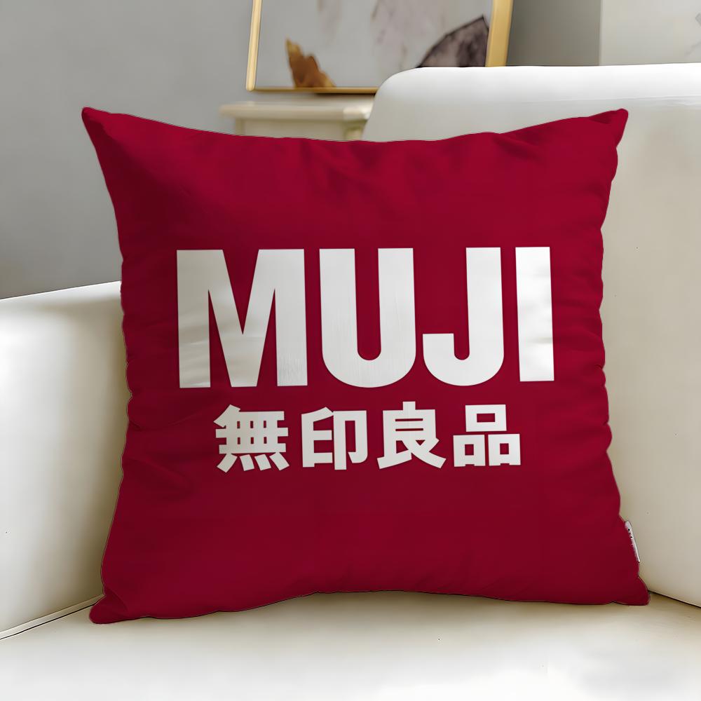 Классический бренд lifestyle MUJI Наволочка Мягкая Легко стирается Универсальная для Дивана Кровати Путешествий и Офиса