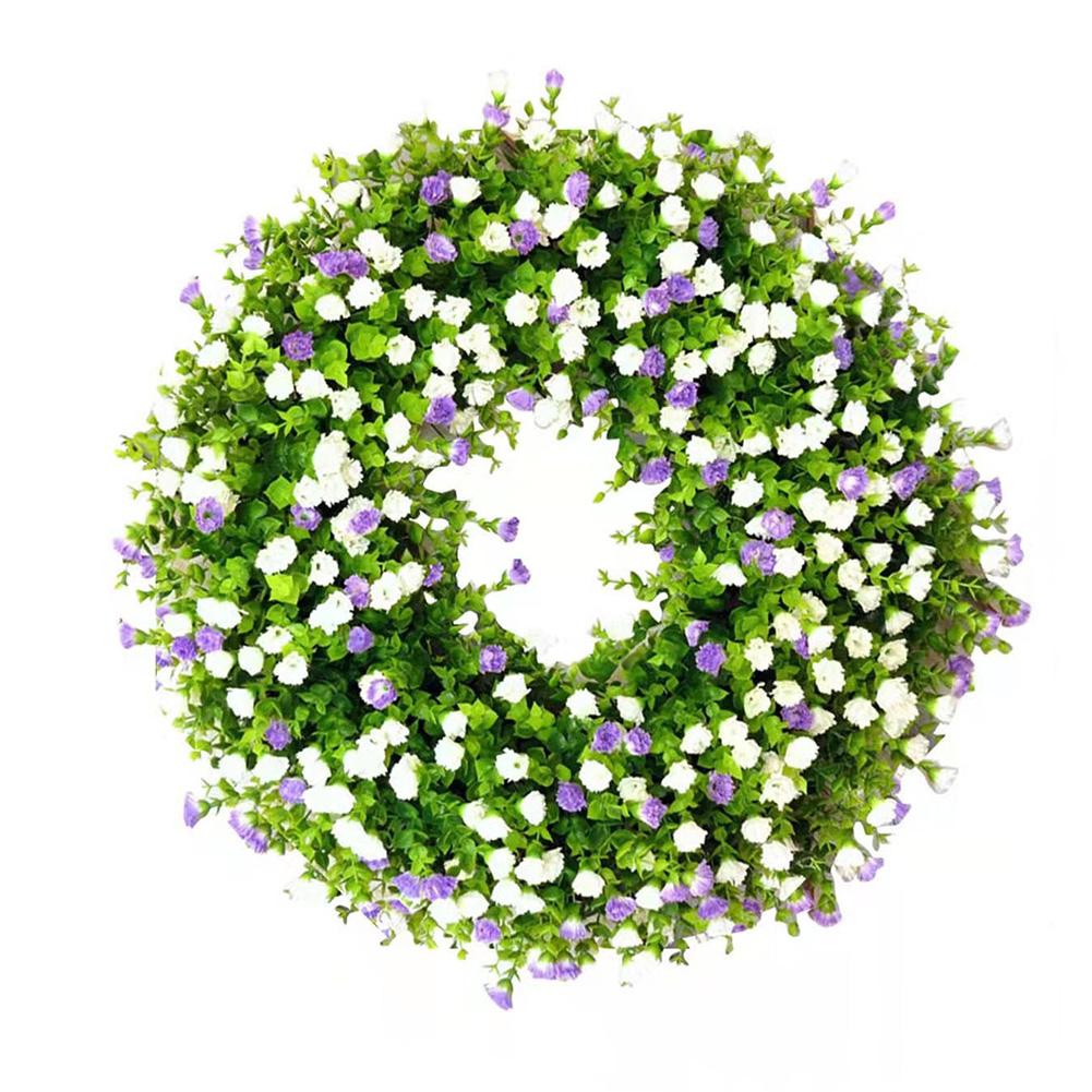 Яркий весенне-летний венок для гостей свадебных площадок