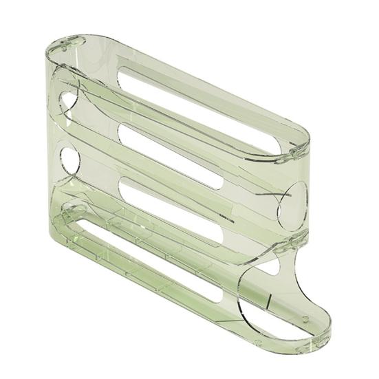 4-х уровневый держатель для яиц в холодильнике, автоматический дозатор для яиц для пищевых продуктов, большая емкость для хранения яиц в холодильнике