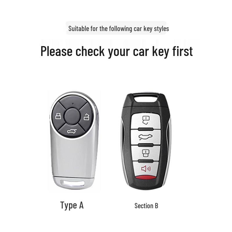 ORA Good Cat Key Case for 2023 Models - Black Cat, Lightning Cat, White Cat, GT, Ballet Cat - Women's Bag Texture, Rice Color