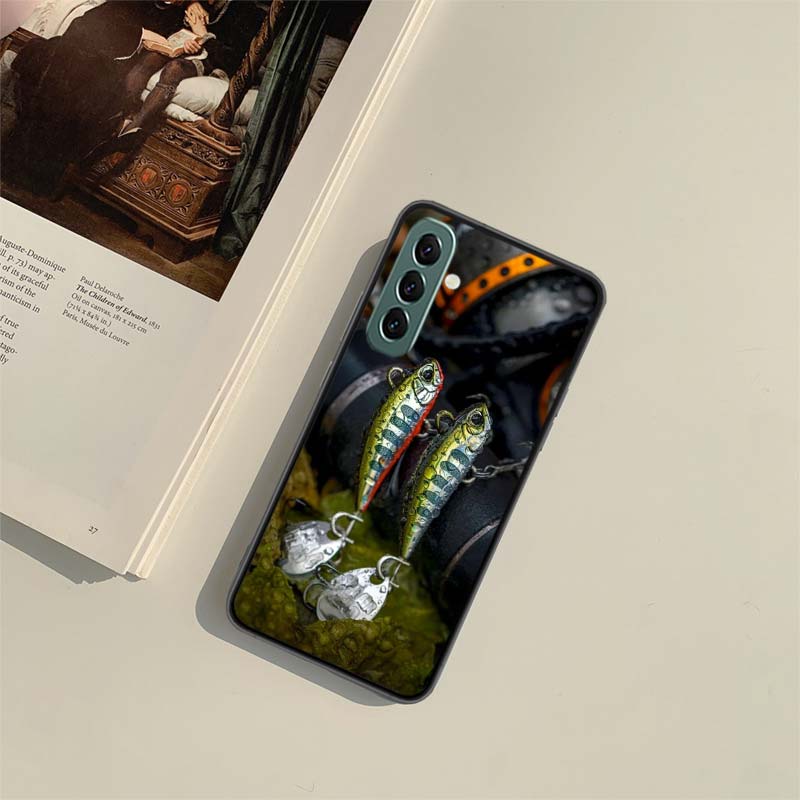 Fishing Professional Bait Joint bait Phone Case for Samsung A54 A14 A24 A34 A17 A37 A57 A55 A35 A25 A15 A07 A05S A04S A12 A22 A3