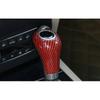 Shift Knob Cover Red Carbon Fiber Central Console Gear For Benz G-Class 2009-11