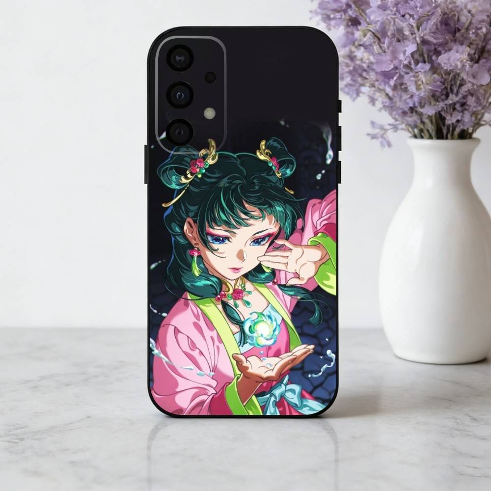 Чехол для телефона T-The Apothecary D-Diaries для Samsung Galaxy A73,A72,A71,A70,A53,A52,A51, Мягкий силиконовый черный чехол