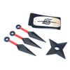 Anime Cartoon Kunai Set Shuriken Headband Cartoon Anime Cosplay Plastic Props Ninja Weapon Gifts ARI