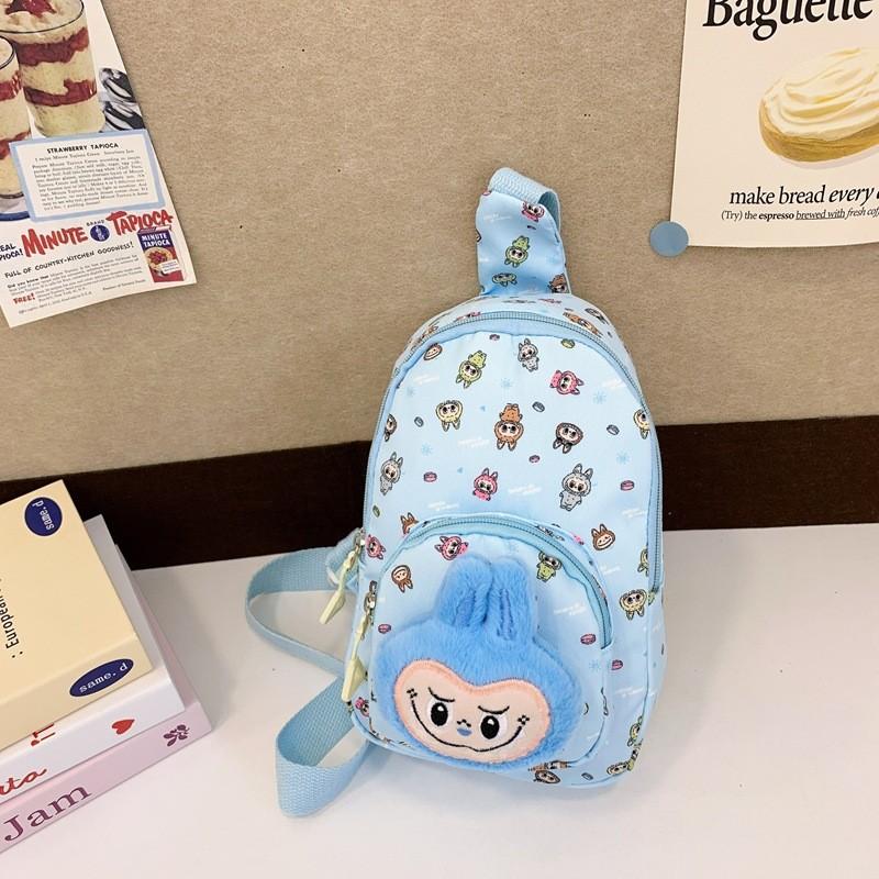 Trendy Cartoon Children's Lightweight Crossbody Bag For Kids In Vibrant Colors