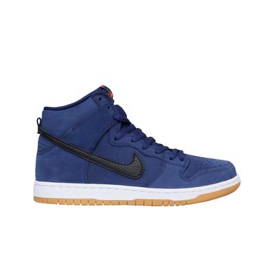 Sb Dunk High Pro Iso Оранжевая этикетка Полуночный синий