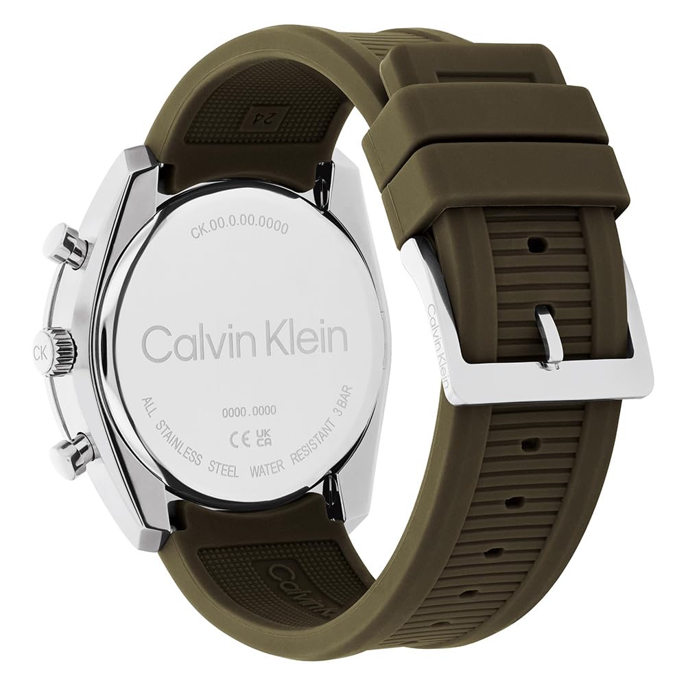 Часы CK FLEX Серый циферблат Силиконовый ремешок 25200469 [Calvin Klein] Мужские [Оригинал]
