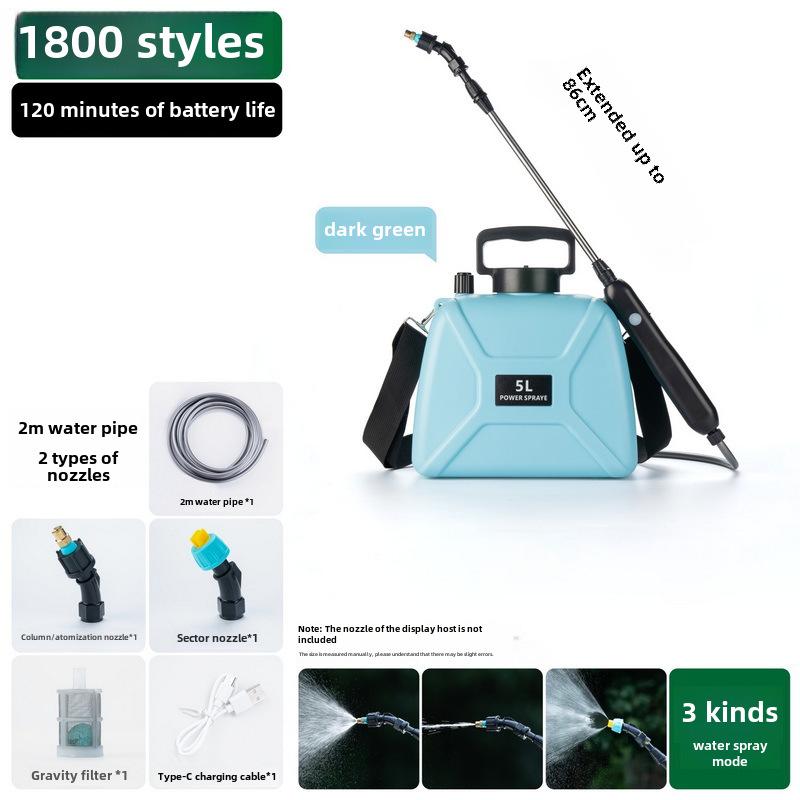 Электрический распылитель воды высокого давления для садоводства и дезинфекции