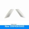 2pcs Car Door Handles Trim Frame Decoration Cover Bright Patch For Peugeot New 408 308 308S Interior