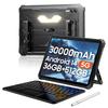 Blackview Active 10 Pro 5G Rugged Tablets Android 14 11 Inch Display  12+24 GB RAM 256/512GB ROM Tablet PC 30000mAh
