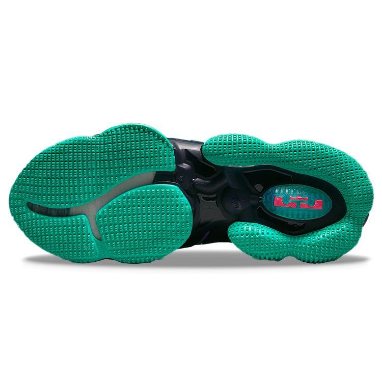 Nike Мужские кроссовки LeBron 19 EP Purple Teal Pink Black DC9340-500