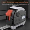 Лазерная стальная электронная рулетка с диапазоном 5 метров, цифровая лазерная рулетка, домашнее строительство