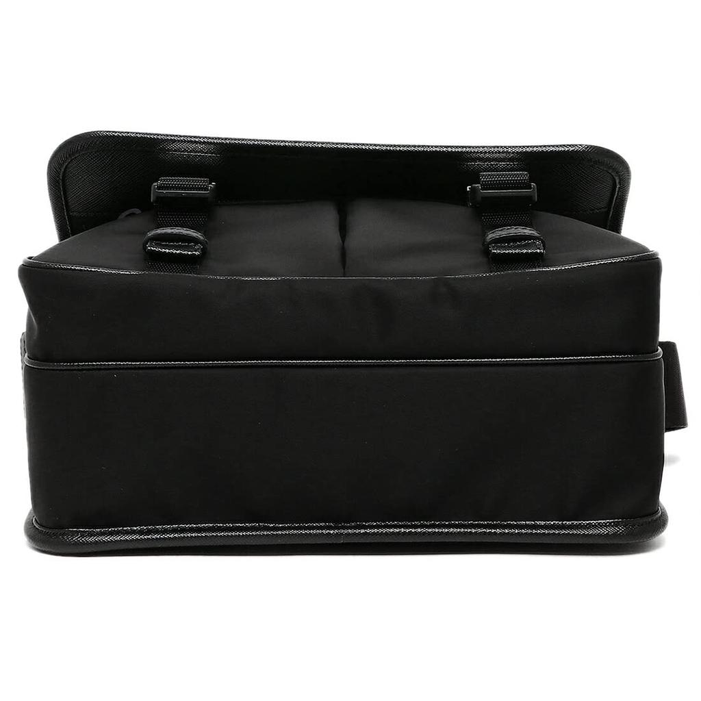 Сумка через плечо Renylon Saffiano Triangle Logo Black PRADA 2VD769 2DMH XLO F0002 [Prada] Мужская [Товар]