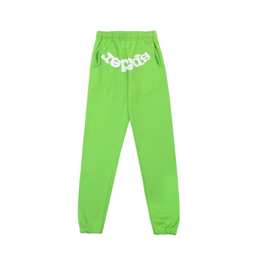 Sp5der Унисекс Высококачественный Худи с Паутиной в Американском Стиле Комплект