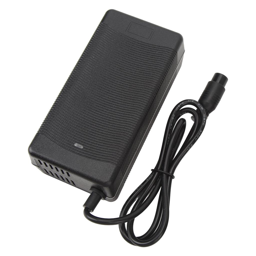 Battery Charger 48V 2A Safe Protection with 3 Prong Plug for KUGOO M4 PROM4 Electric Scooter