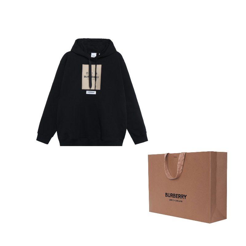 Burberry Худи с логотипом Owie Label 80571001