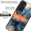 Для Samsung Galaxy A35 5G Задний чехол для телефона из закаленного стекла с мраморным принтом
