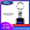 Новая 2026 Автомобильная Наклейка Высококачественный Металлический Брелок для Ключей Автомобиля Кольцо для Ключей Автомобиля Декорация Автоаксессуары Для Ford Focus 2 3 Mondeo Mk3 F150