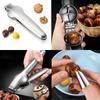 Stainless Steel Chestnut Opener Nuts Peeler Shelling Walnut Cracker Sheller Portable Chestnut Nut Cutter Cracker for Nuts Gadget