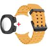 Защитное стекло + Ремешок для Samsung Galaxy Watch Ultra 47 мм Силиконовый ремешок для Galaxy Watch Ultra 47 мм Защитный чехол для ремешка