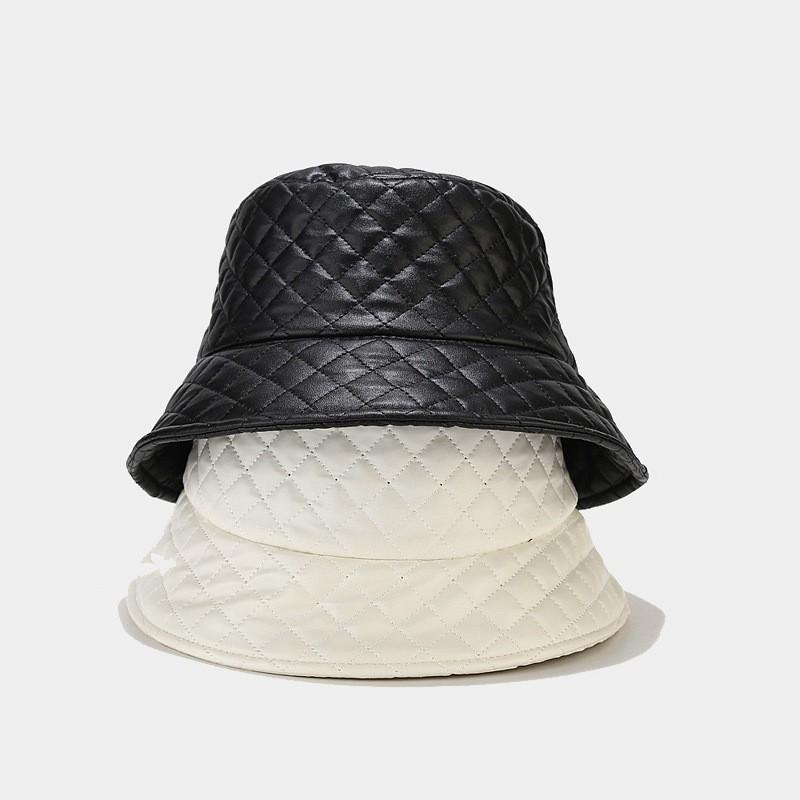 Минималистичная кожаная кепка-рыбака с коротким козырьком для защиты от солнца и повседневной носки