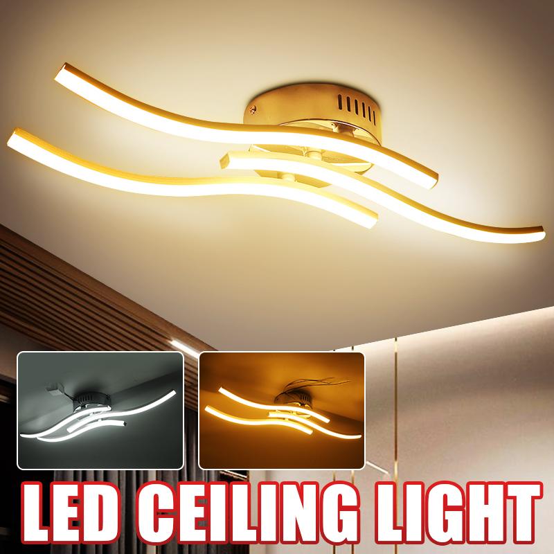 Современный акриловый светодиодный потолочный светильник заподлицо люстра в гостиную или спальню 24W 85-265V